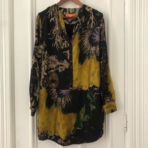 Knee Length Patterned Dress